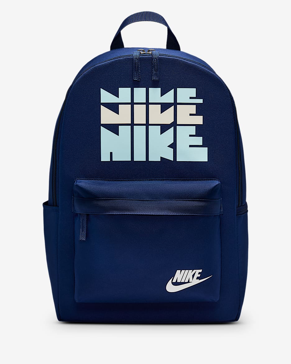 Nike Heritage 双肩包 - 空间蓝/冰川蓝/帆白
