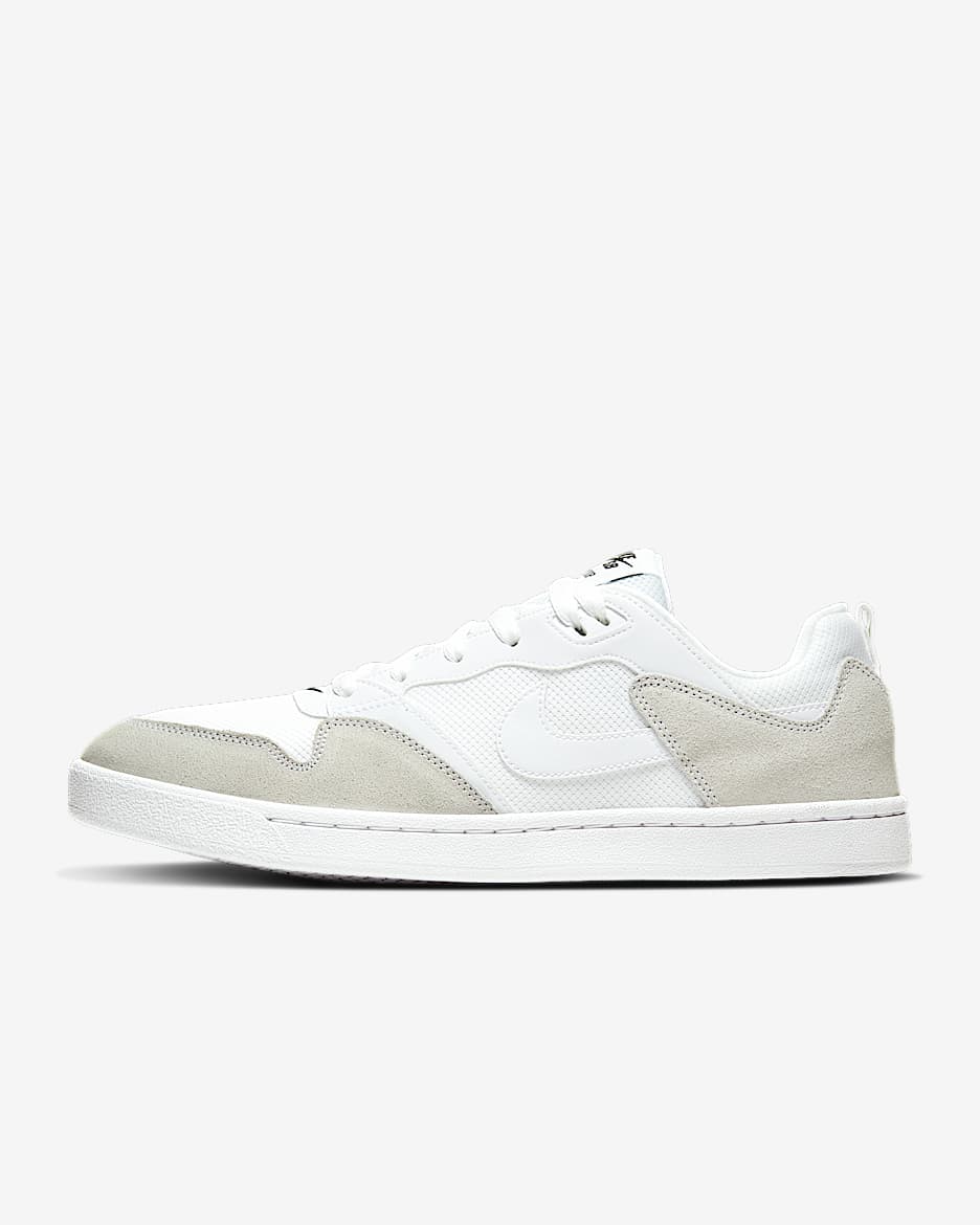 Nike SB Alleyoop 男/女滑板鞋 - 白色/白色/白色