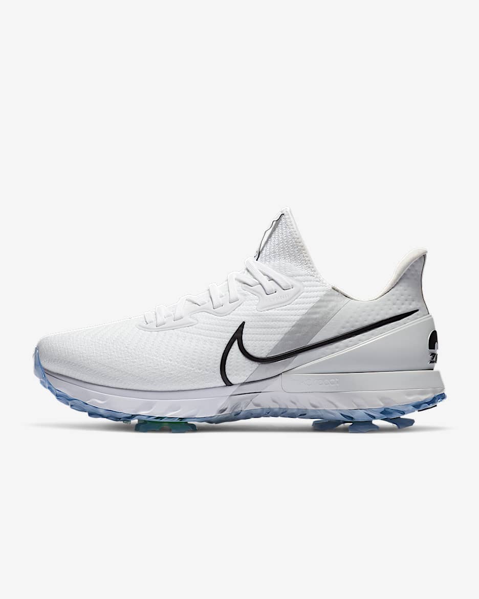 Nike Air Zoom Infinity Tour (W) 男/女高尔夫球鞋 - 白色/尘光子色/金属银灰/黑