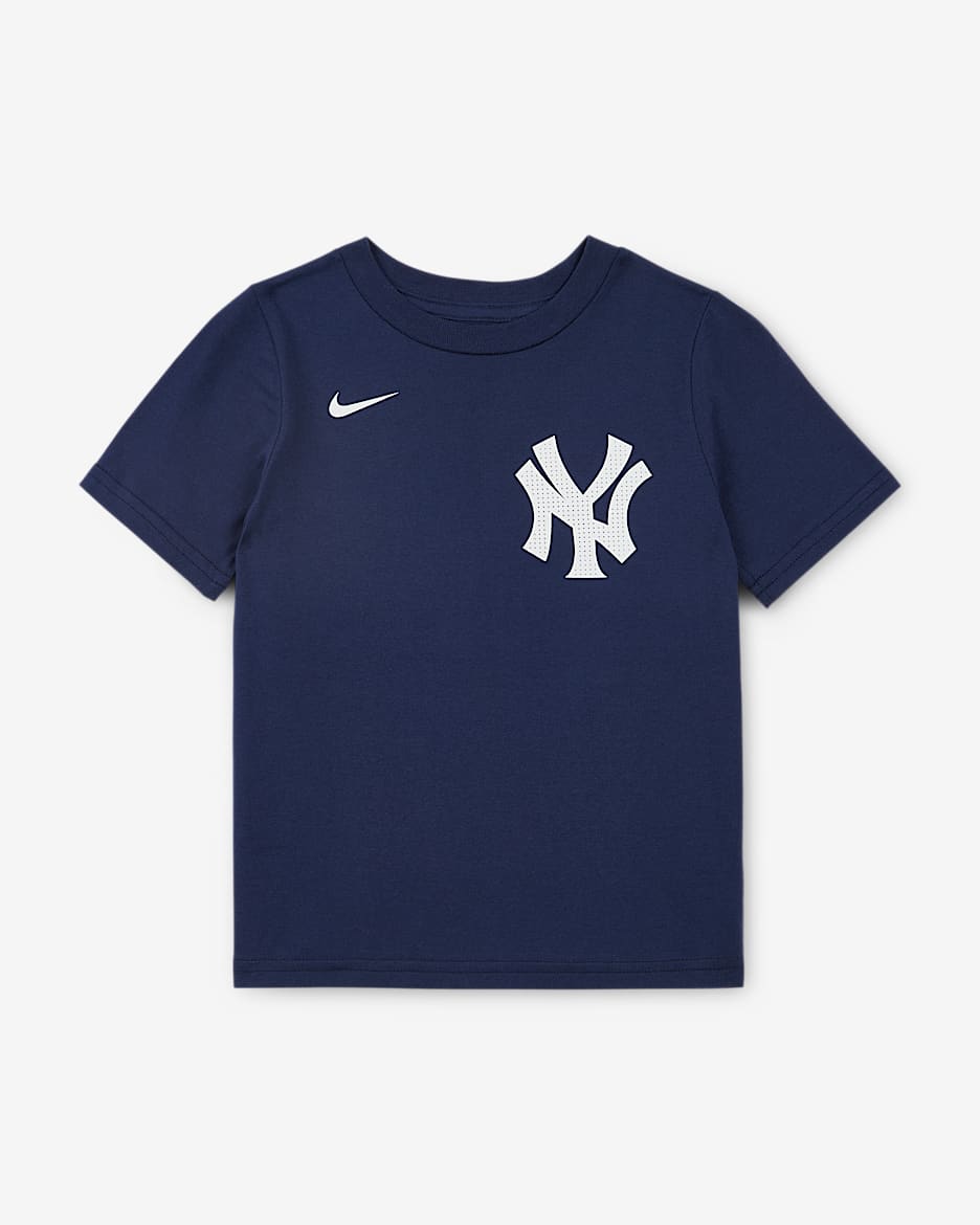 纽约洋基队 (Aaron Judge) Nike MLB 幼童T恤 - 深藏青