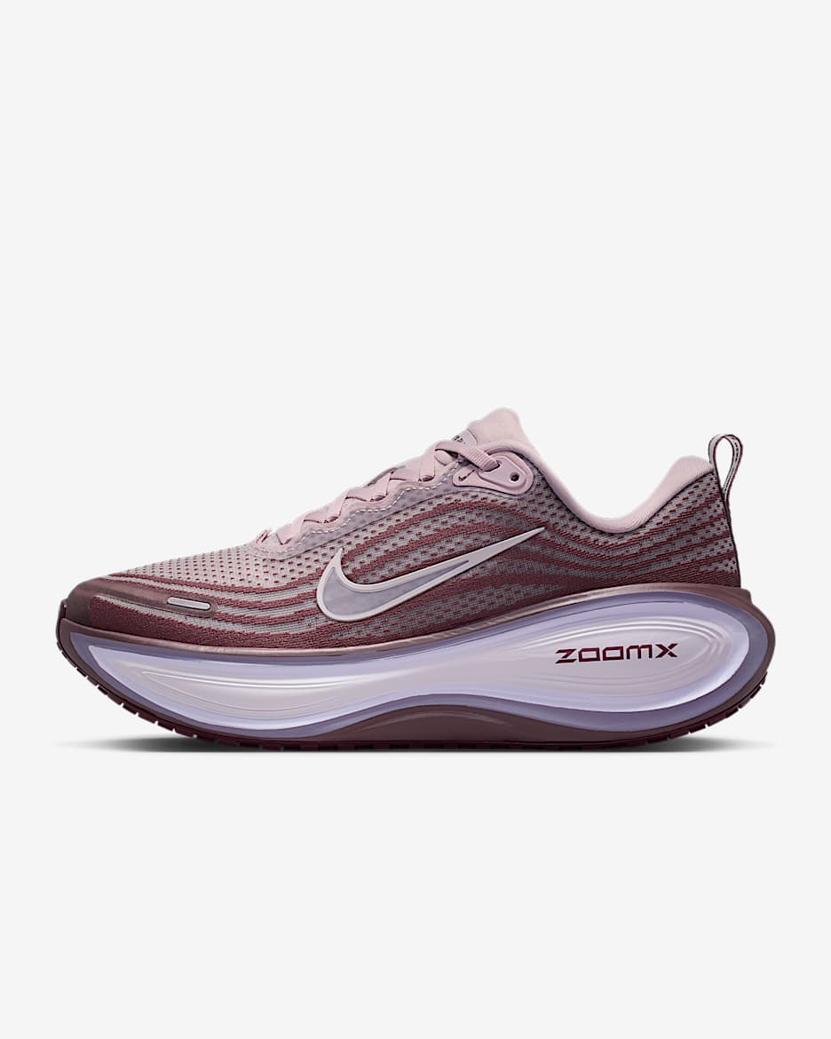 Nike Vomero Plus 耐克超级迈柔女子公路跑步鞋 - 图腾黑紫/氢蓝/灰石板蓝/微粒玫瑰红