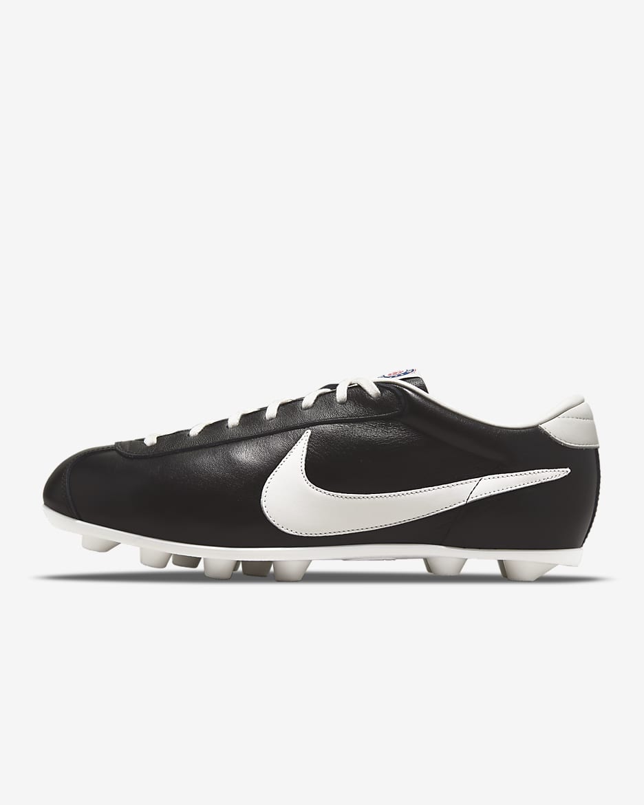 The Nike 男/女足球鞋 - 黑/黑/黑/白色