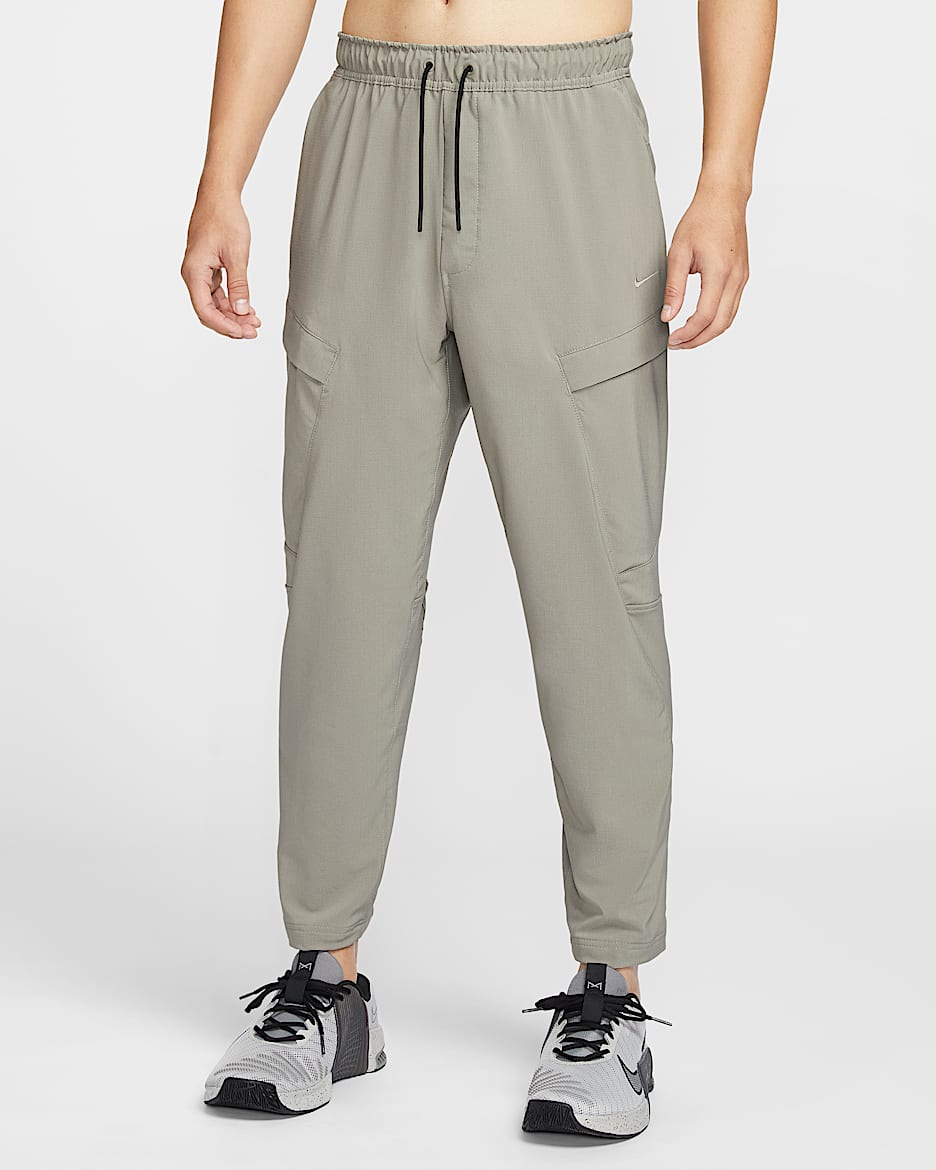 Nike Unlimited Dri-FIT 男子速干百搭工装长裤 - 浅军绿/黑/浅军绿