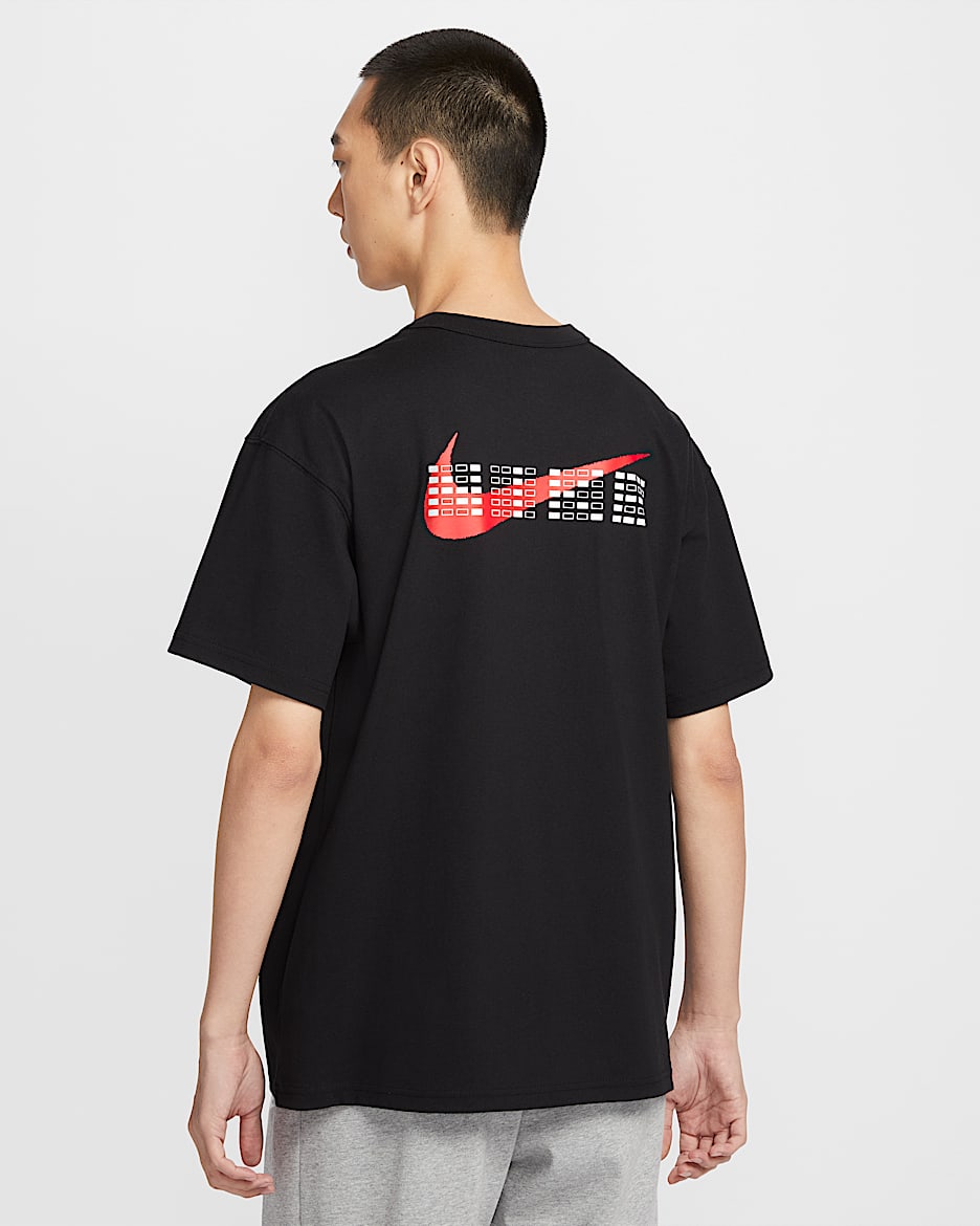 Nike Sportswear 男子口袋T恤 - 黑