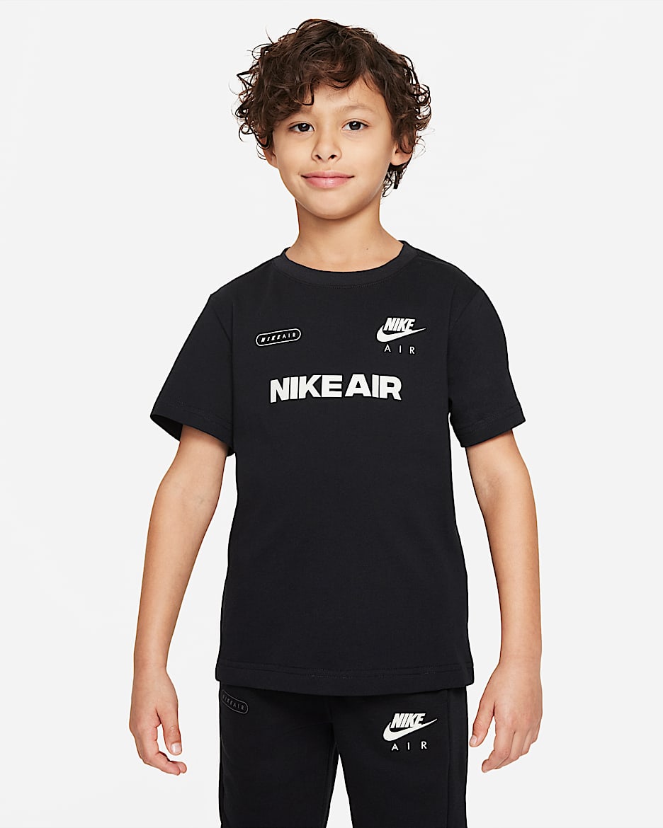 Nike Air 幼童T恤 - 黑