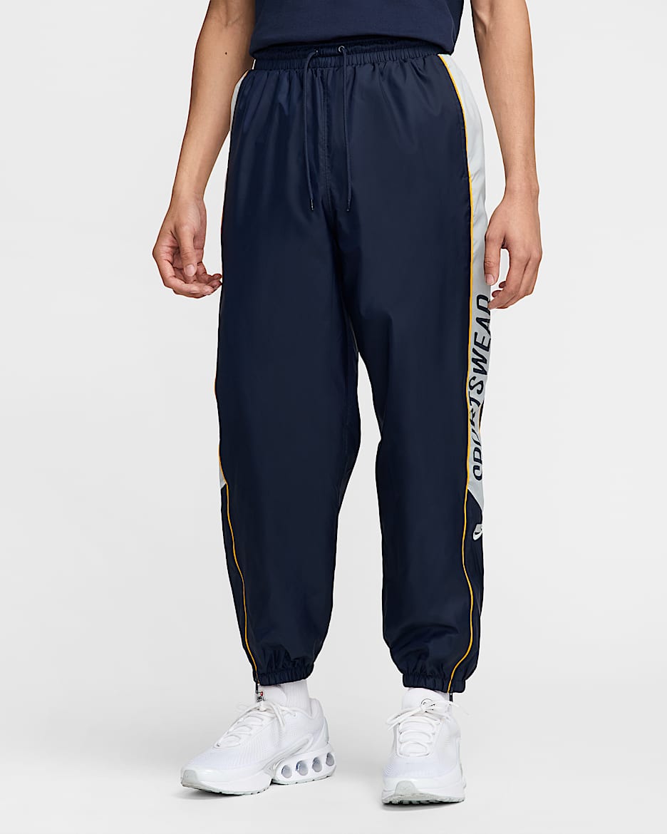 Nike Club 男子梭织长裤 - 黑曜石色/尘光子色/大学金/尘光子色