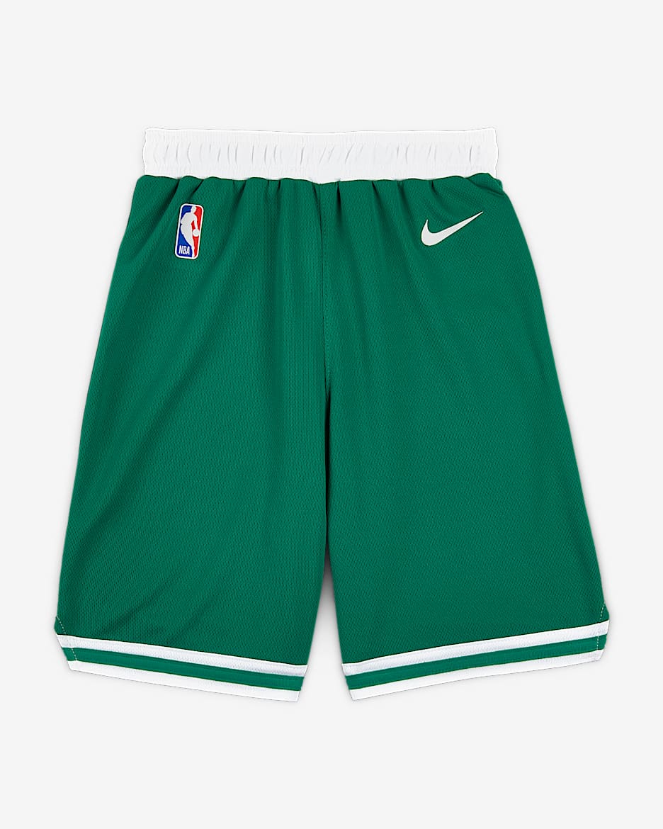 波士顿凯尔特人队 Icon Edition Nike NBA 幼童短裤 - 苜蓿绿