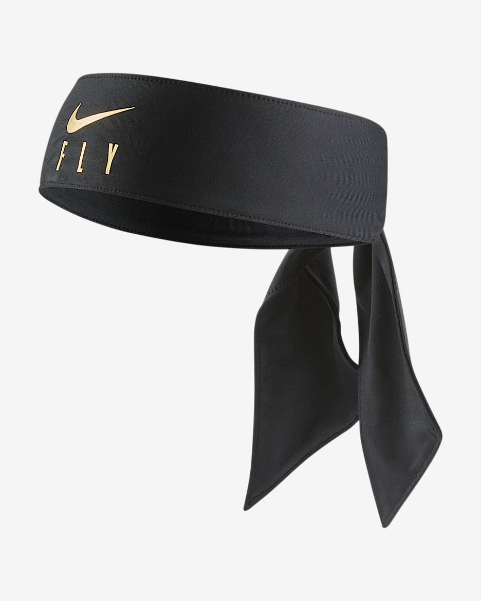 Nike Fly 头带（1 条） - 黑/金属色