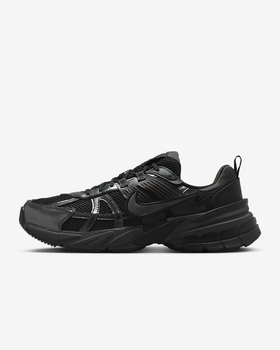Nike V2K Run 男子复古跑鞋风运动鞋 - 黑/煤黑/暗烟灰