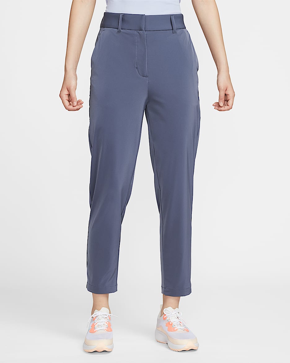 Nike Tour Dri-FIT 女子速干高尔夫长裤 - 沙紫/白色