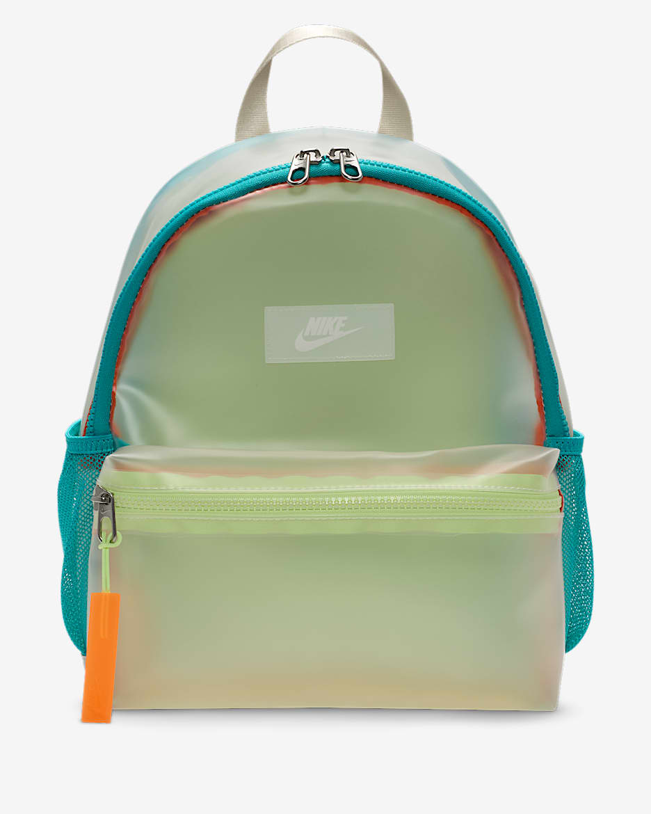 Nike Brasilia JDI 儿童双肩包 - 清透色/浅骨色/白色