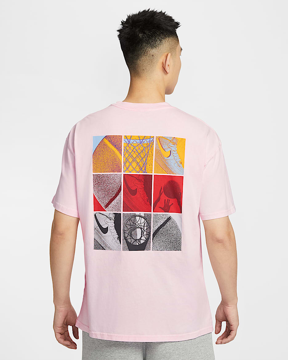 Nike 男子篮球T恤 - 泡沫粉