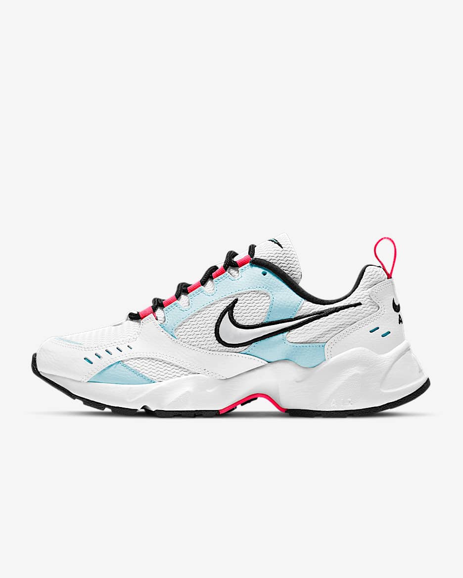 Nike Air Heights 女子运动鞋老爹鞋 - 白色/冰川蓝/亮深红/白色