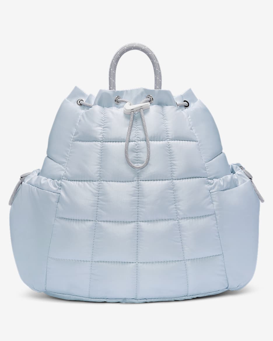 Nike Sportswear Puffle 双肩包 - 白金色/狼灰/山峰白