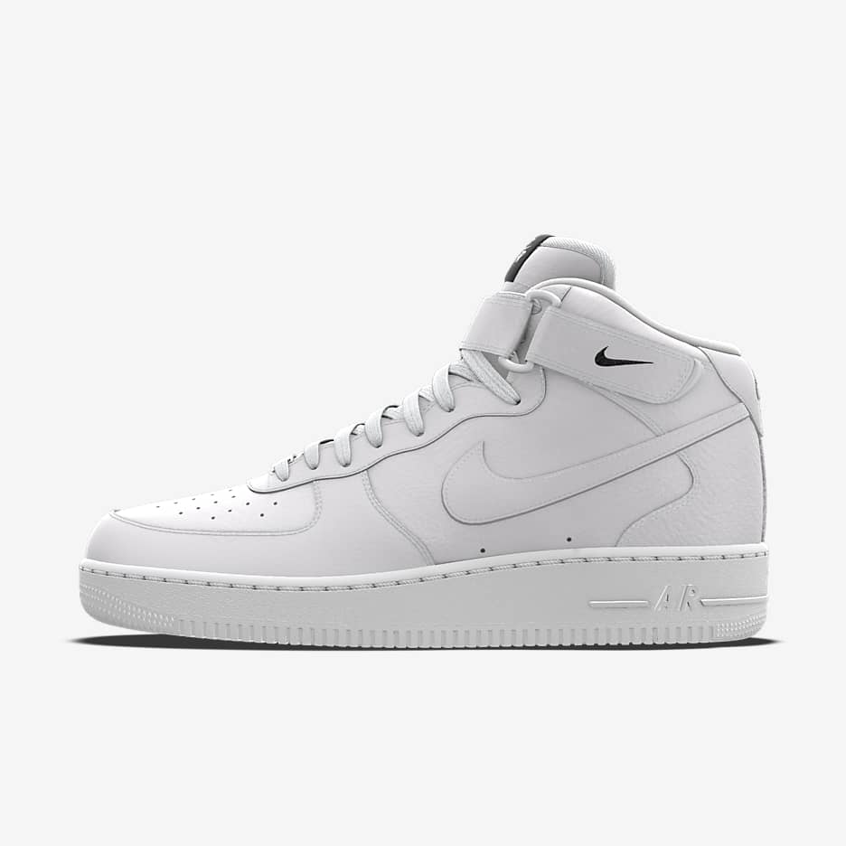 Nike Air Force 1 Mid By You 专属定制男子运动鞋 - 多色/多色/多色