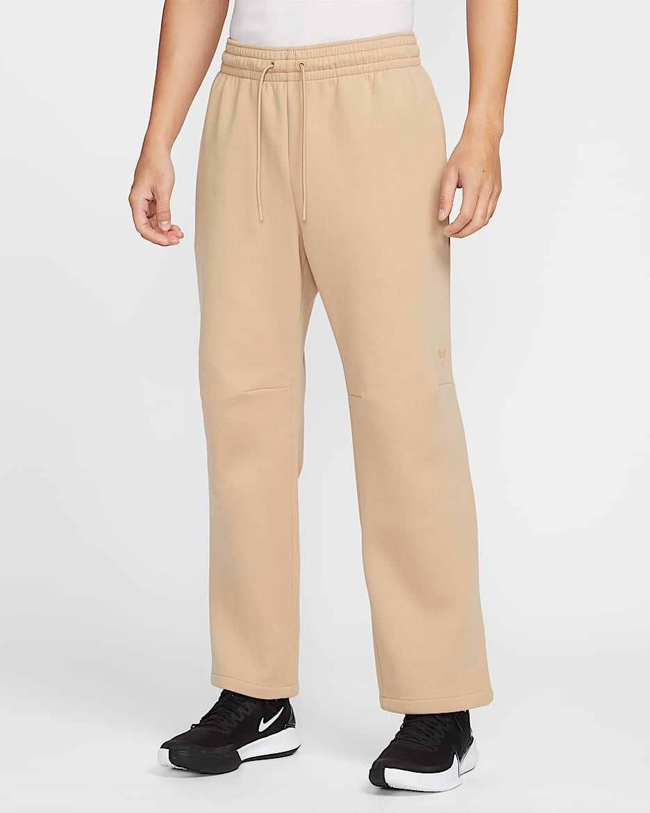 Kobe Dri-FIT 科比男子速干针织篮球长裤 - 亚麻/亚麻