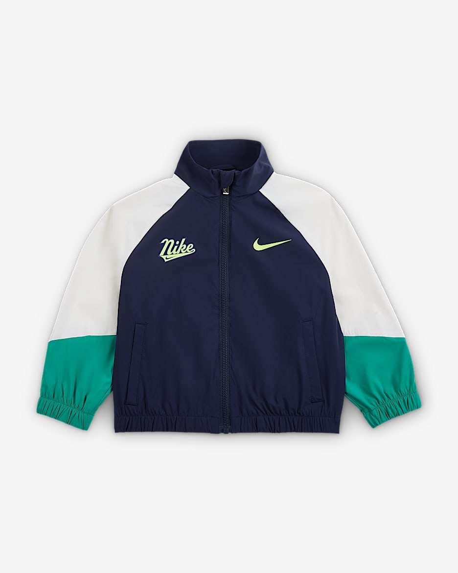 Nike Windbreaker 幼童拒水夹克 - 深藏青