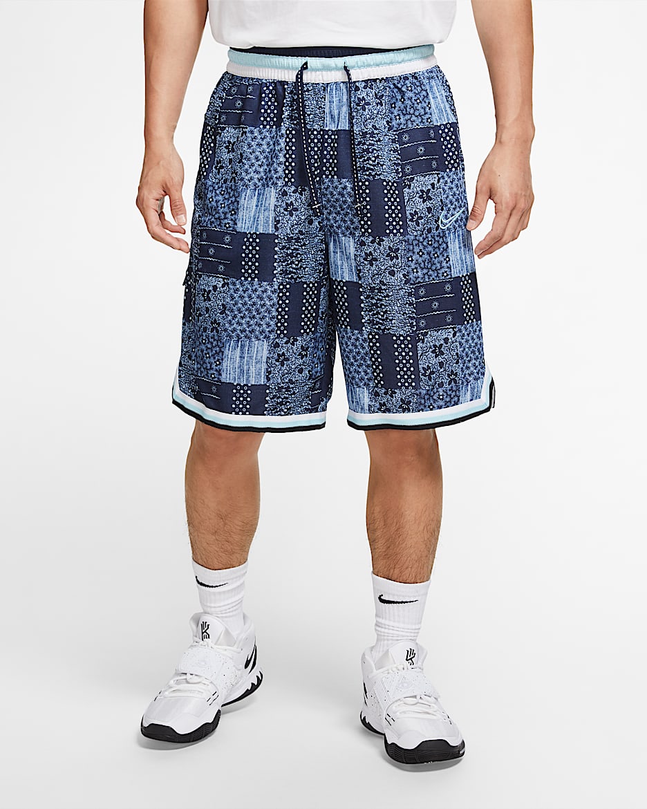 Nike DNA 男子篮球短裤 - 深宝蓝/冰河蓝