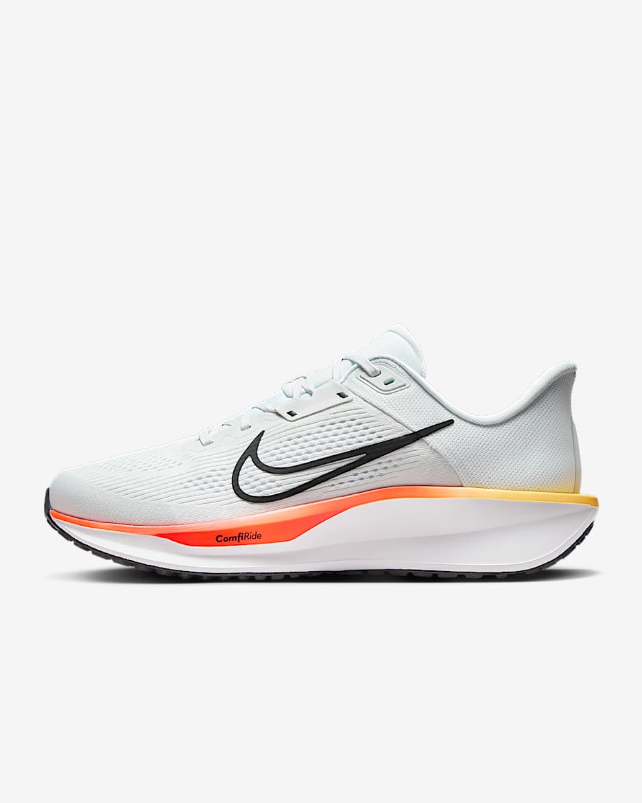 Nike Quest 6 男子公路跑步鞋 - 米白/白色/典雅托帕石色/黑