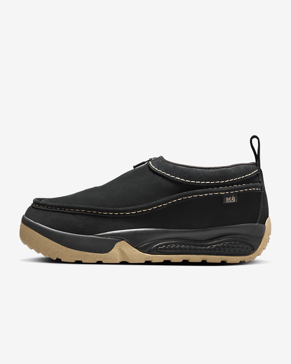 Nike ACG Izy 男子易穿脱运动鞋 - 黑/黑/石灰色/石灰色