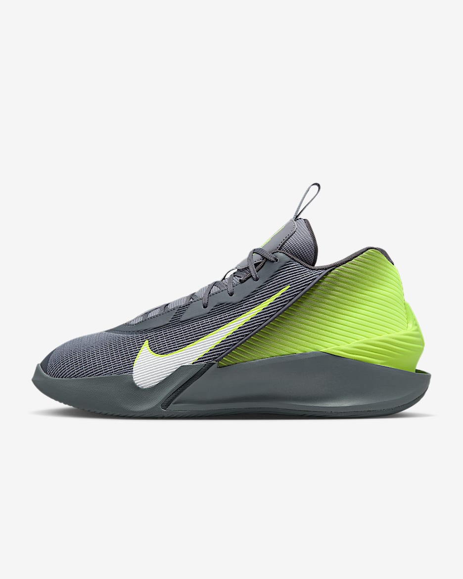 Nike G.T. Jump Academy EP 男子篮球鞋 - 烟灰/暗烟灰/荧光黄/白色