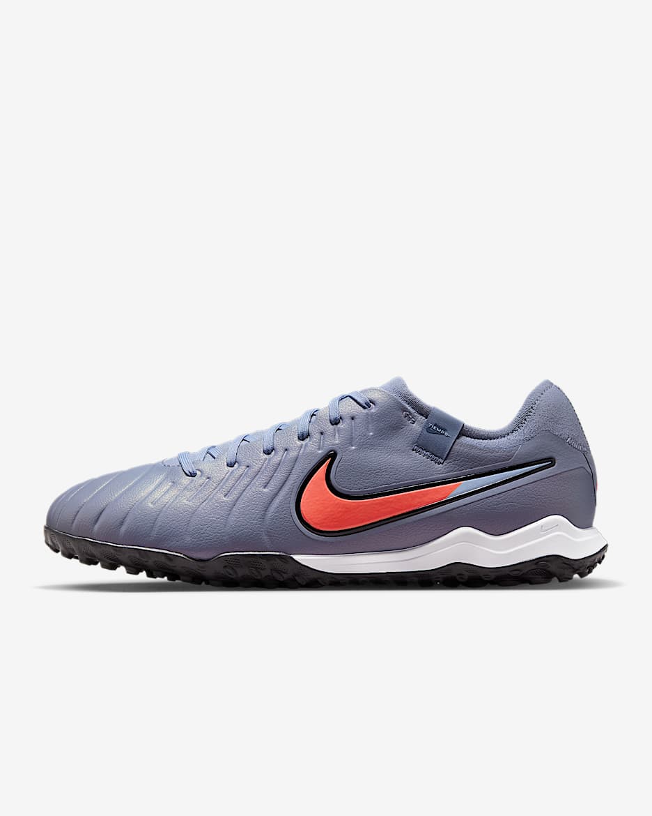 Nike Tiempo Legend 10 Pro 耐克传奇系列人造场地低帮足球鞋 - 日蚀蓝/黑