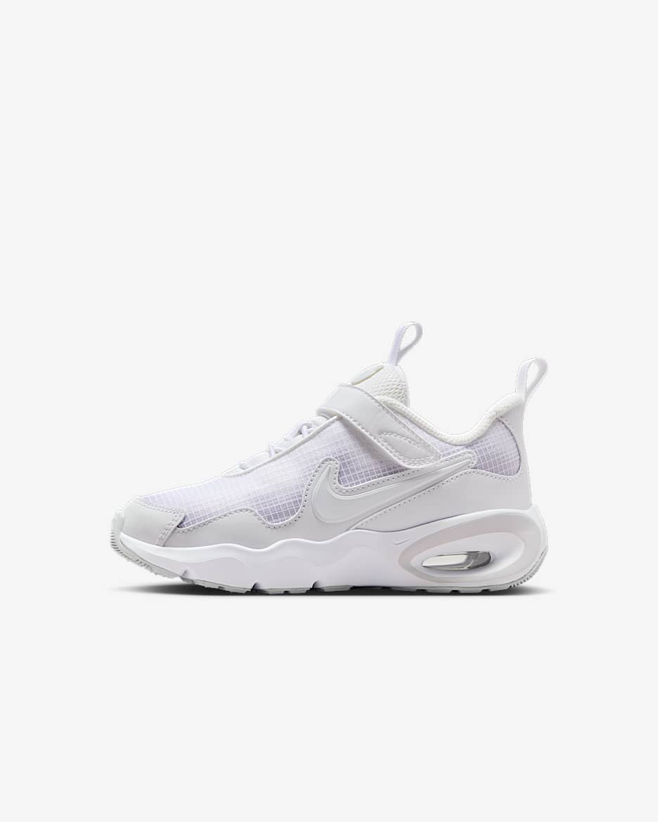 Nike Air Max Nova 幼童运动鞋 - 白色/白金色