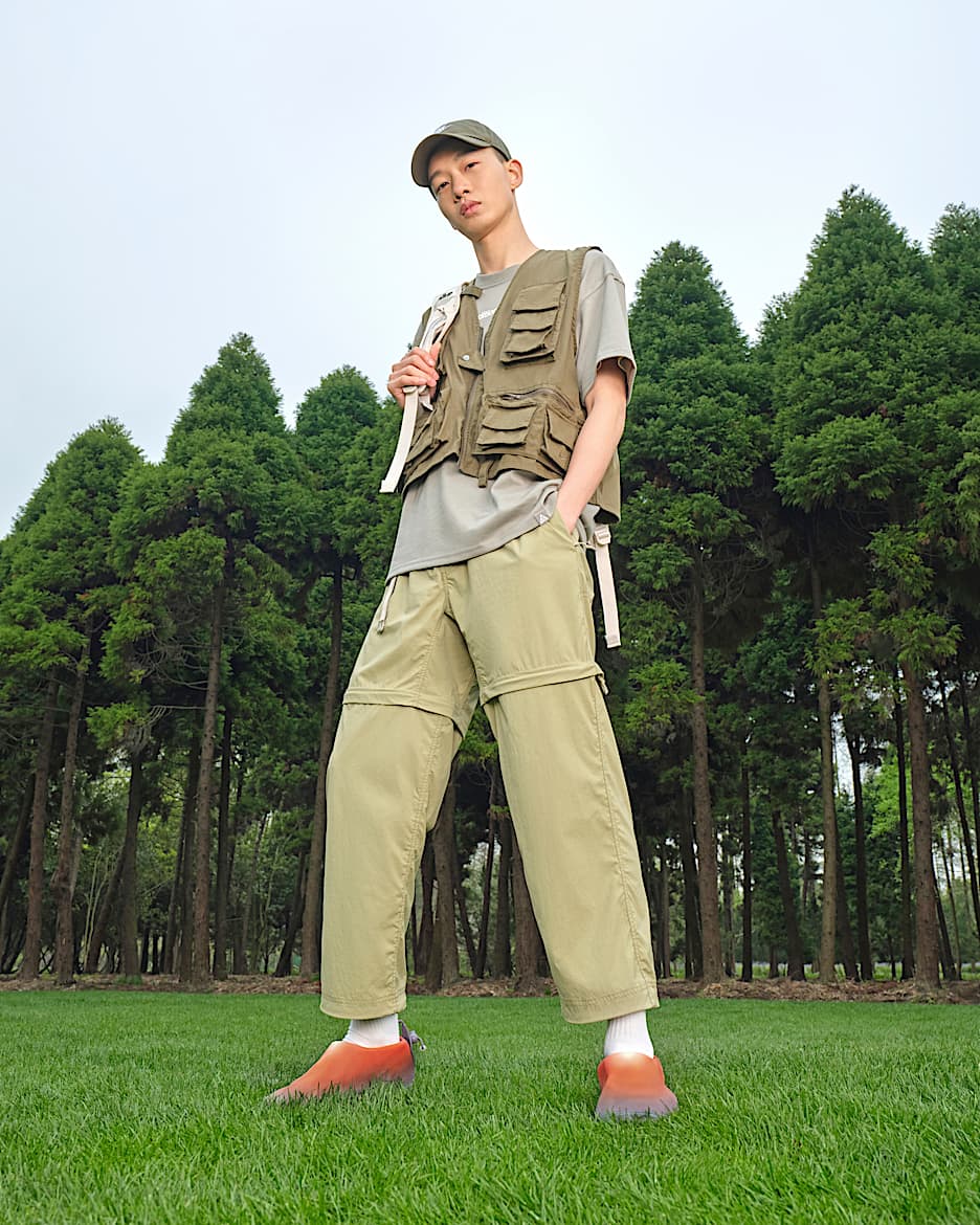 Nike ACG 男子拉链可拆式两穿越野长裤 - 橄榄绿/浅土褐/山峰白