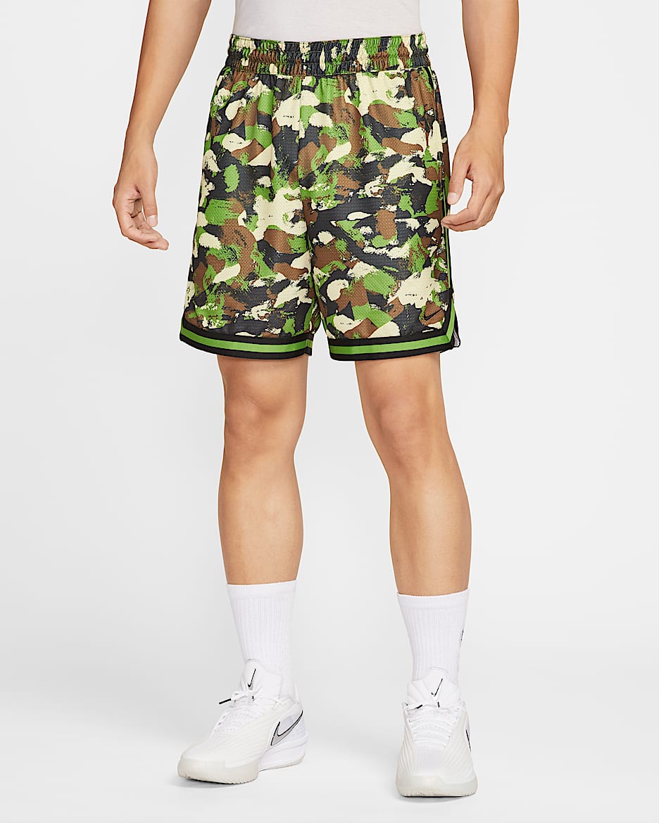 Nike DNA Dri-FIT 男子速干篮球短裤 - 叶绿/黑