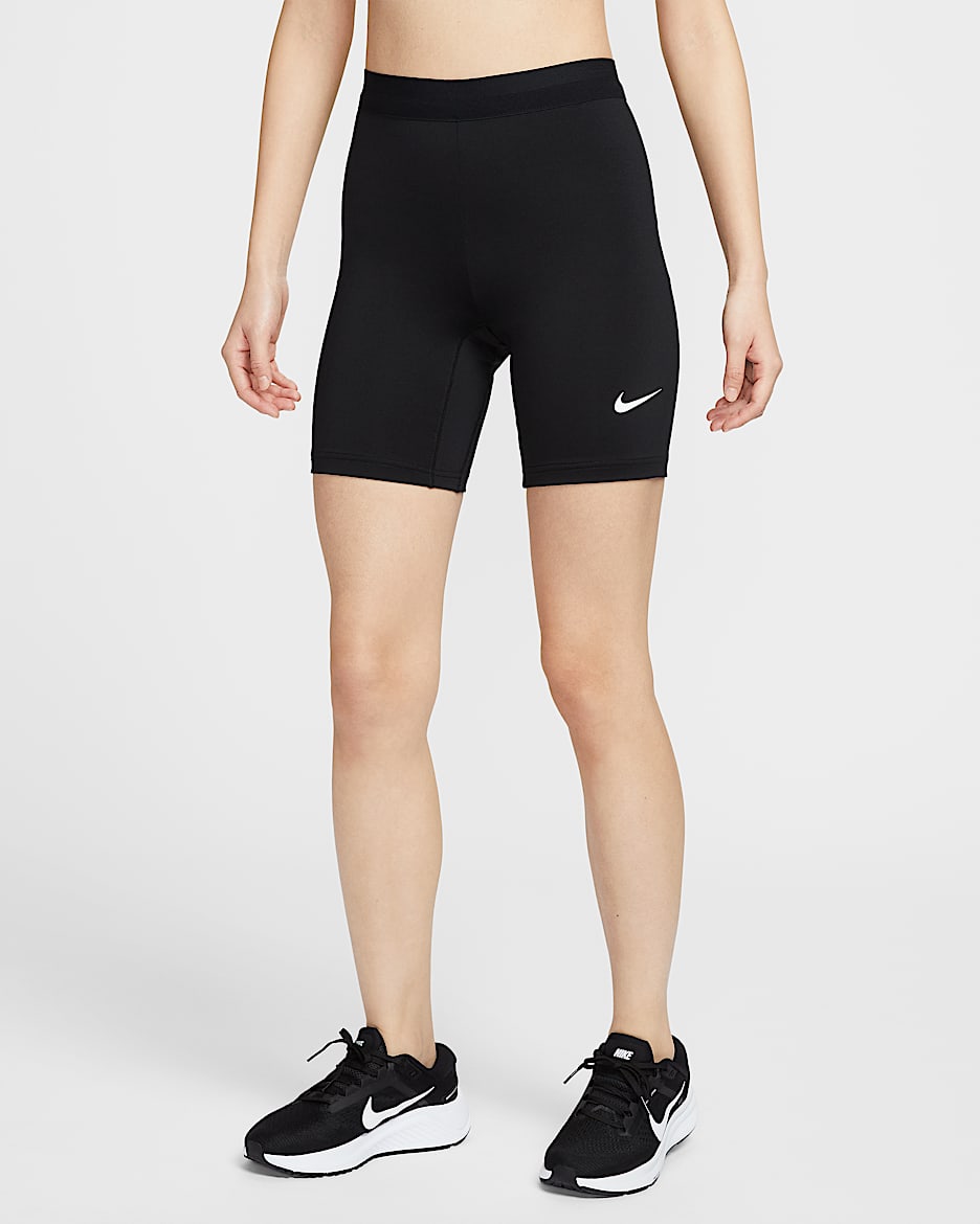 Nike Dri-FIT 女子速干紧身短裤 - 黑