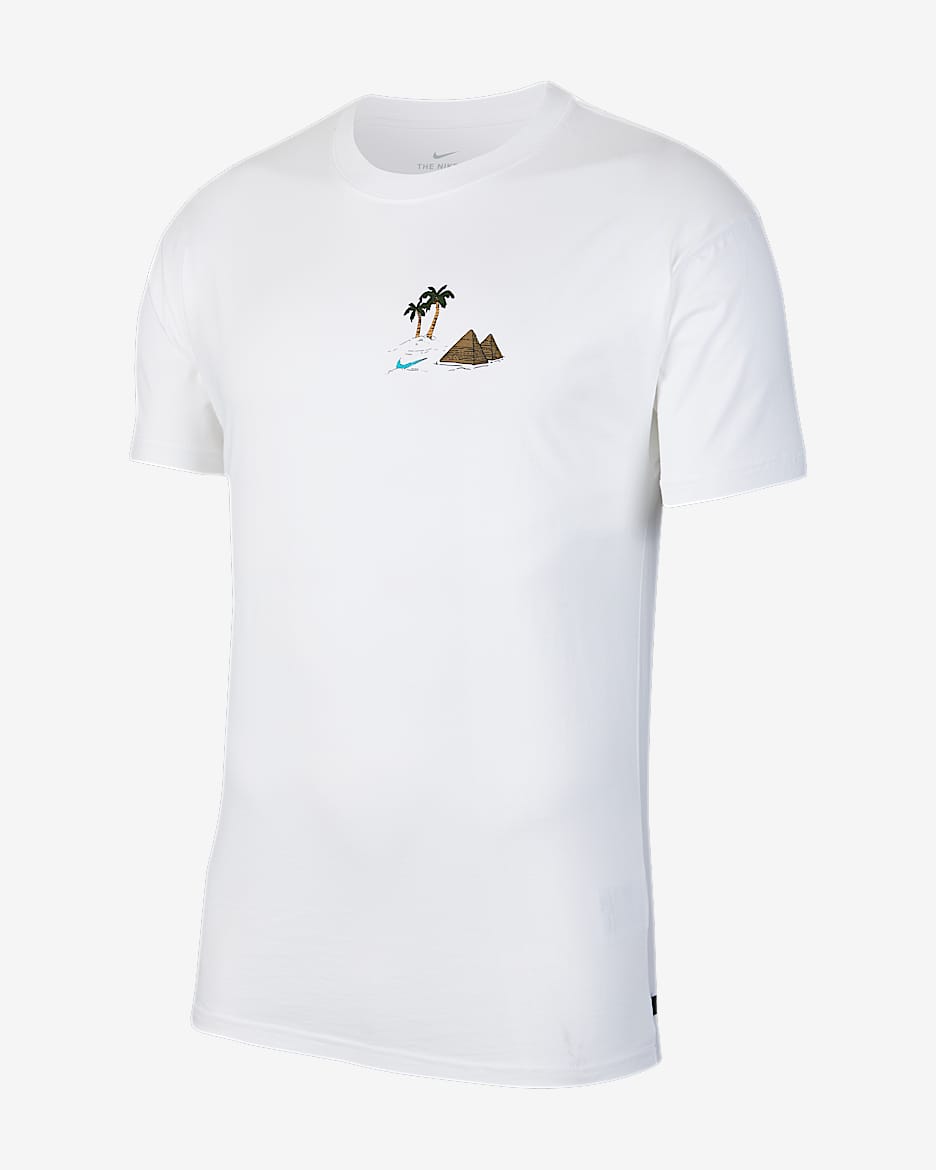 Nike SB 男子滑板T恤 - 白色