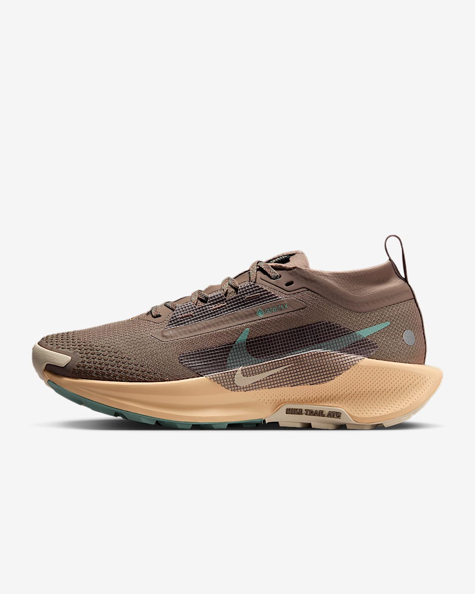 Nike Pegasus Trail 5 GORE-TEX 耐克飞马女子防水越野跑步鞋 - 貂棕/粉桔/珍珠白/大炮灰