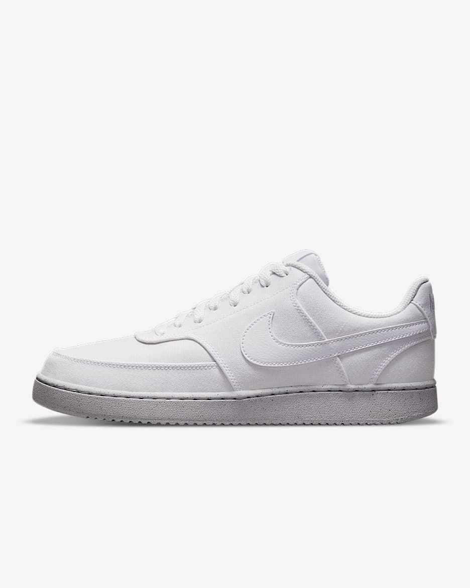 Nike Court Vision LO CNVS NN 男子运动鞋 - 白色/白色/白色