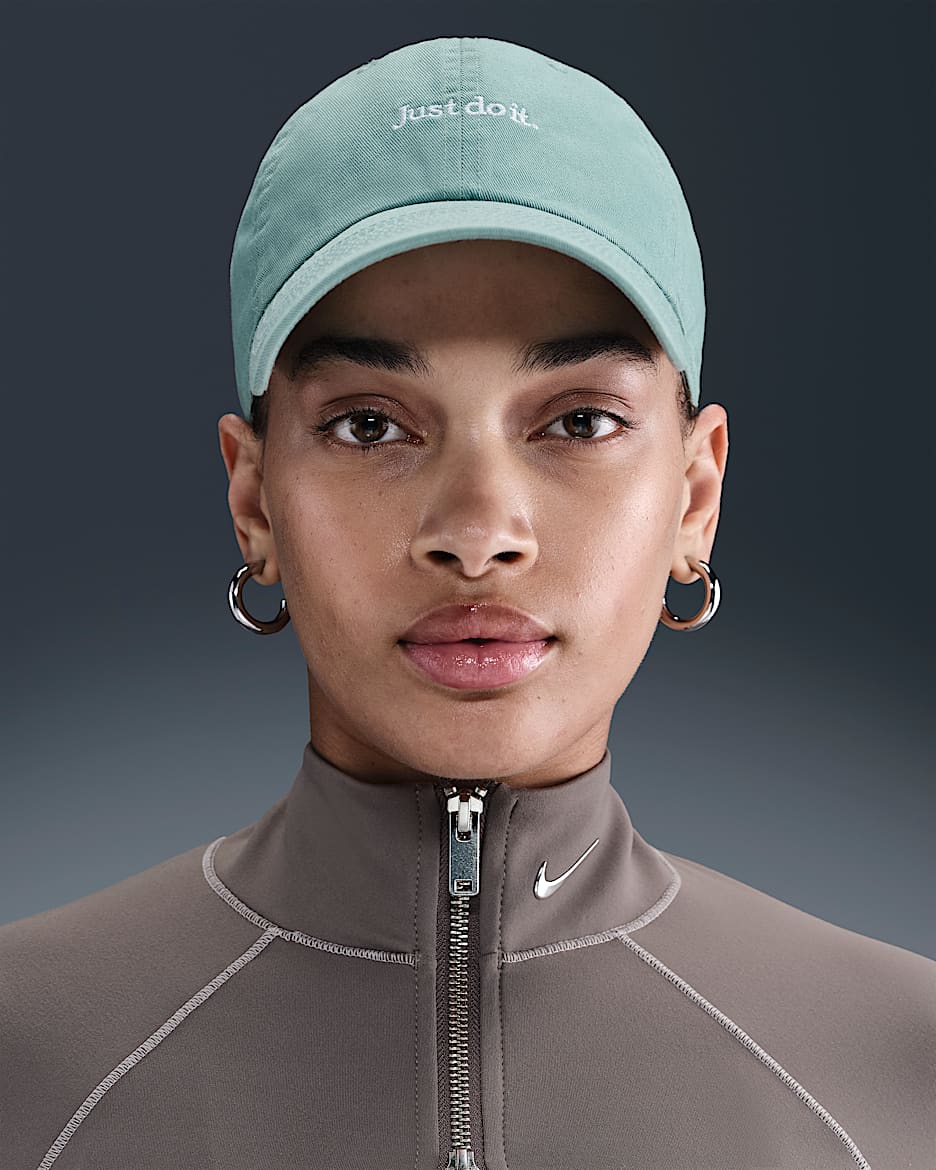 Nike Club JDI 软顶运动帽 - 大炮灰/白色