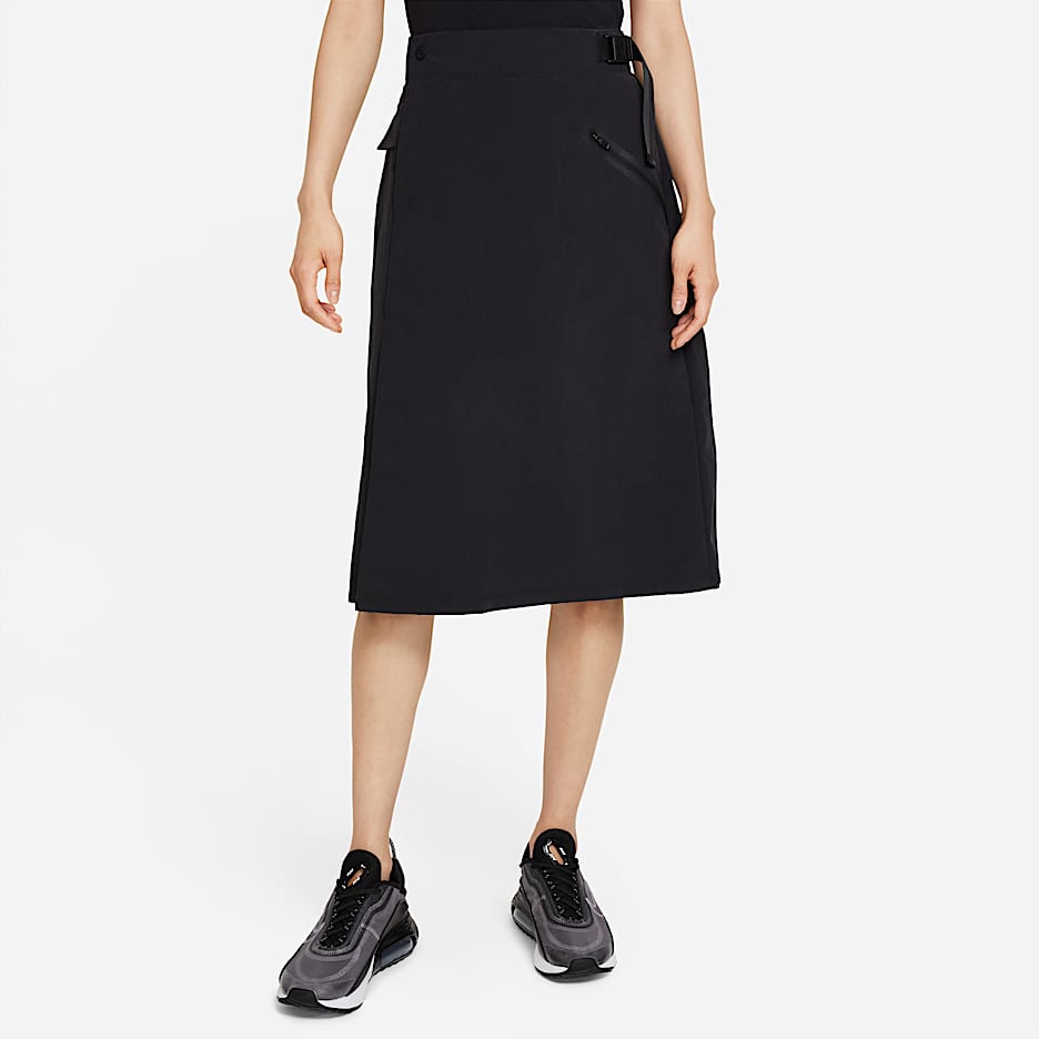 Nike Sportswear Tech Pack 女子裙 - 黑/黑/黑