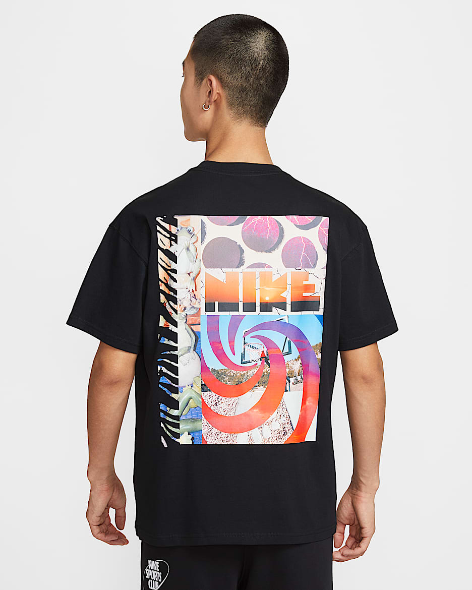 Nike Sportswear 男子T恤 - 黑