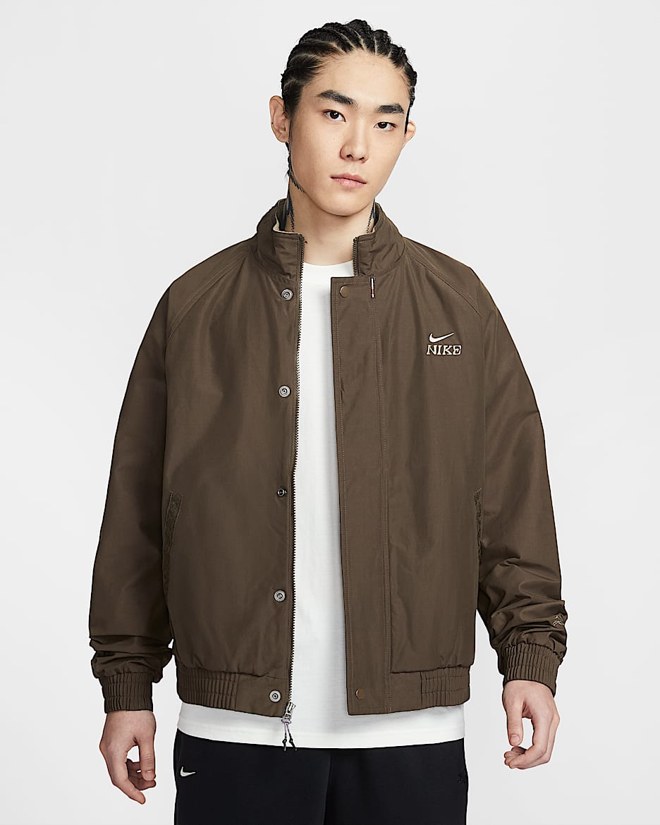 Nike Club 马年限定脱缰系列新年款男子摇粒绒里料夹克 - 暗褐