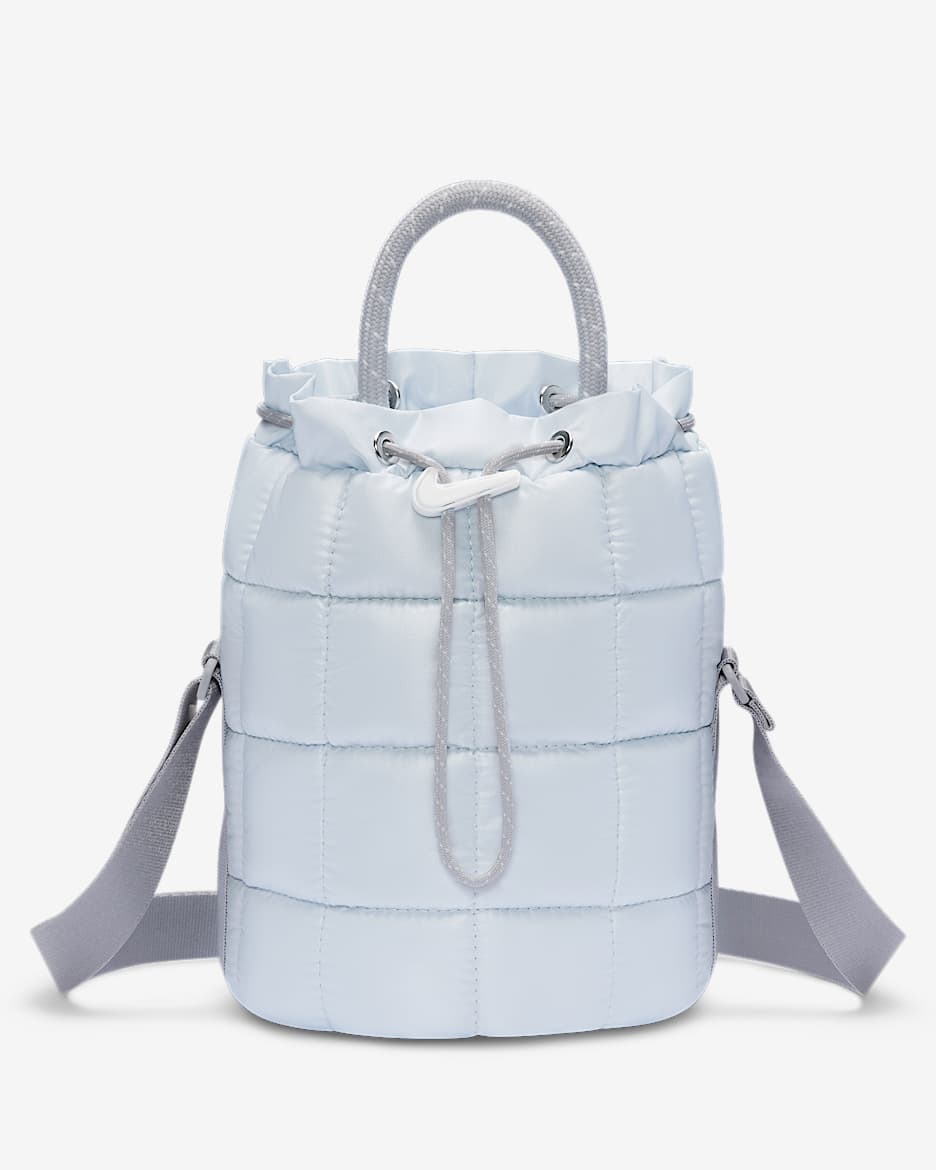 Nike Sportswear Puffle 小号托特包 - 白金色/狼灰/山峰白