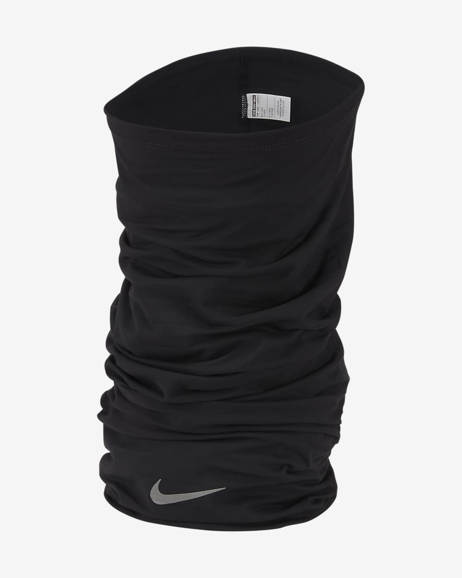 Nike Dri-FIT 防晒速干围脖 - 黑/银
