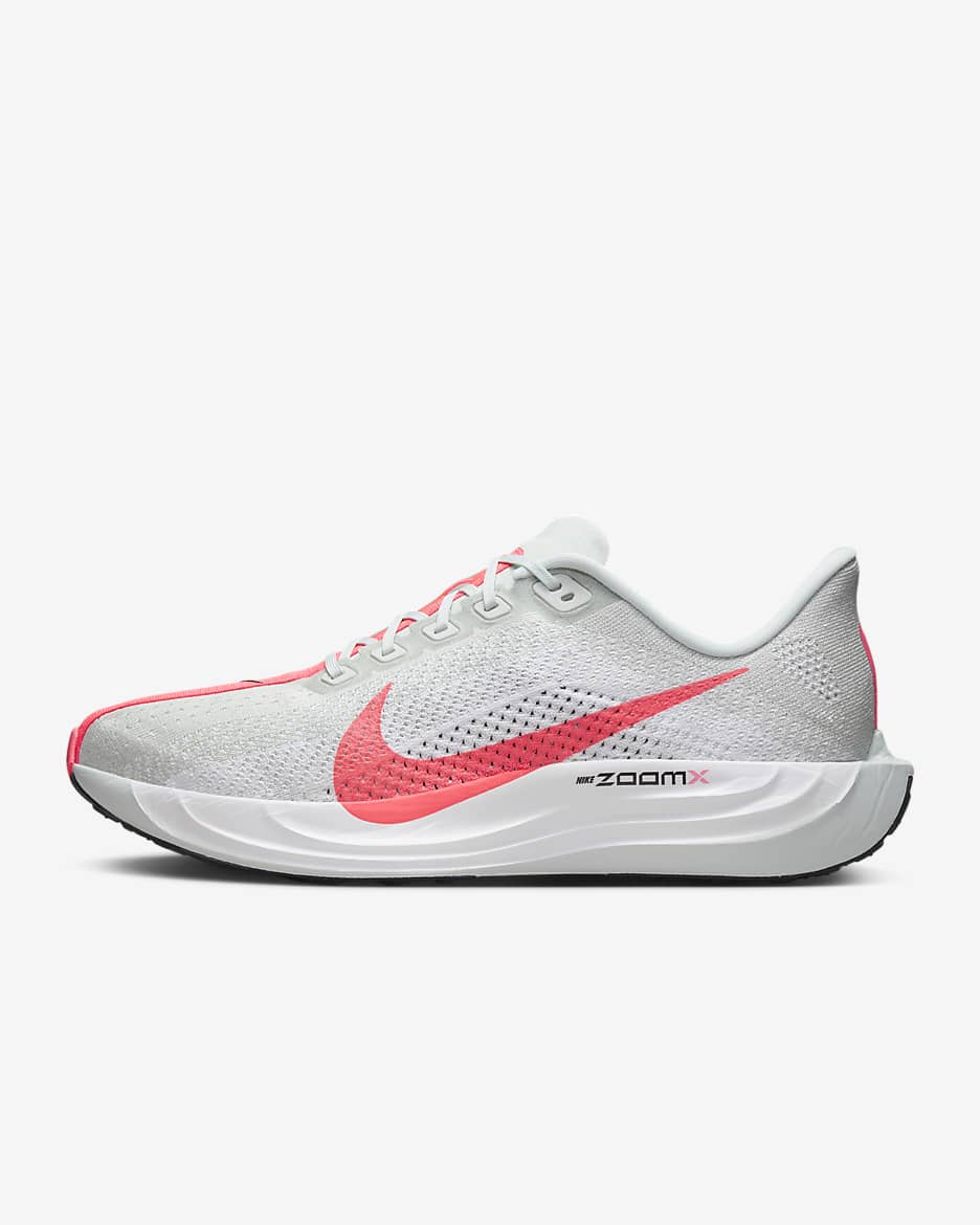 Nike Pegasus Plus 耐克超级飞马男子公路跑步鞋 - 微灰/白色/黑/潘趣红