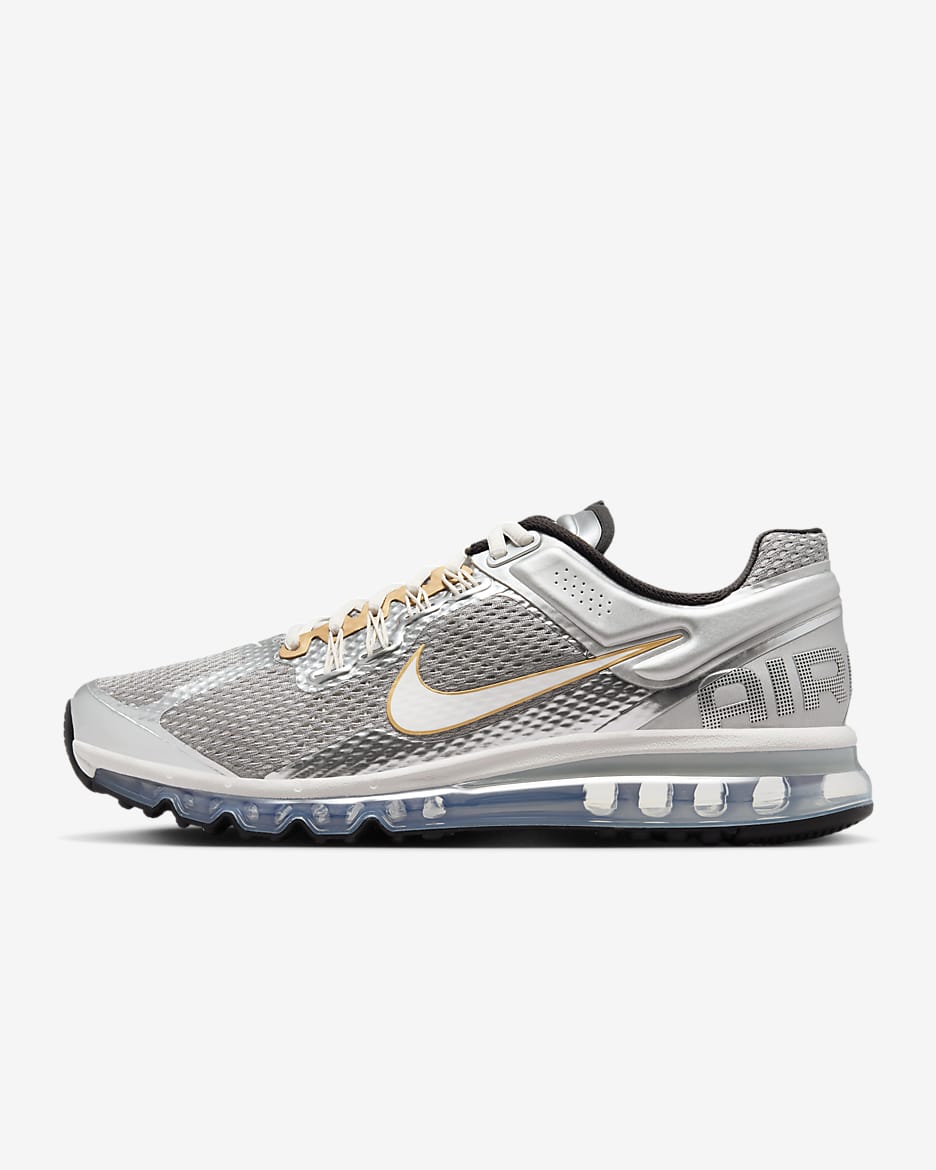 Nike Air Max 2013 男子运动鞋 - 金属银/金属青灰/金属色/幻影灰白
