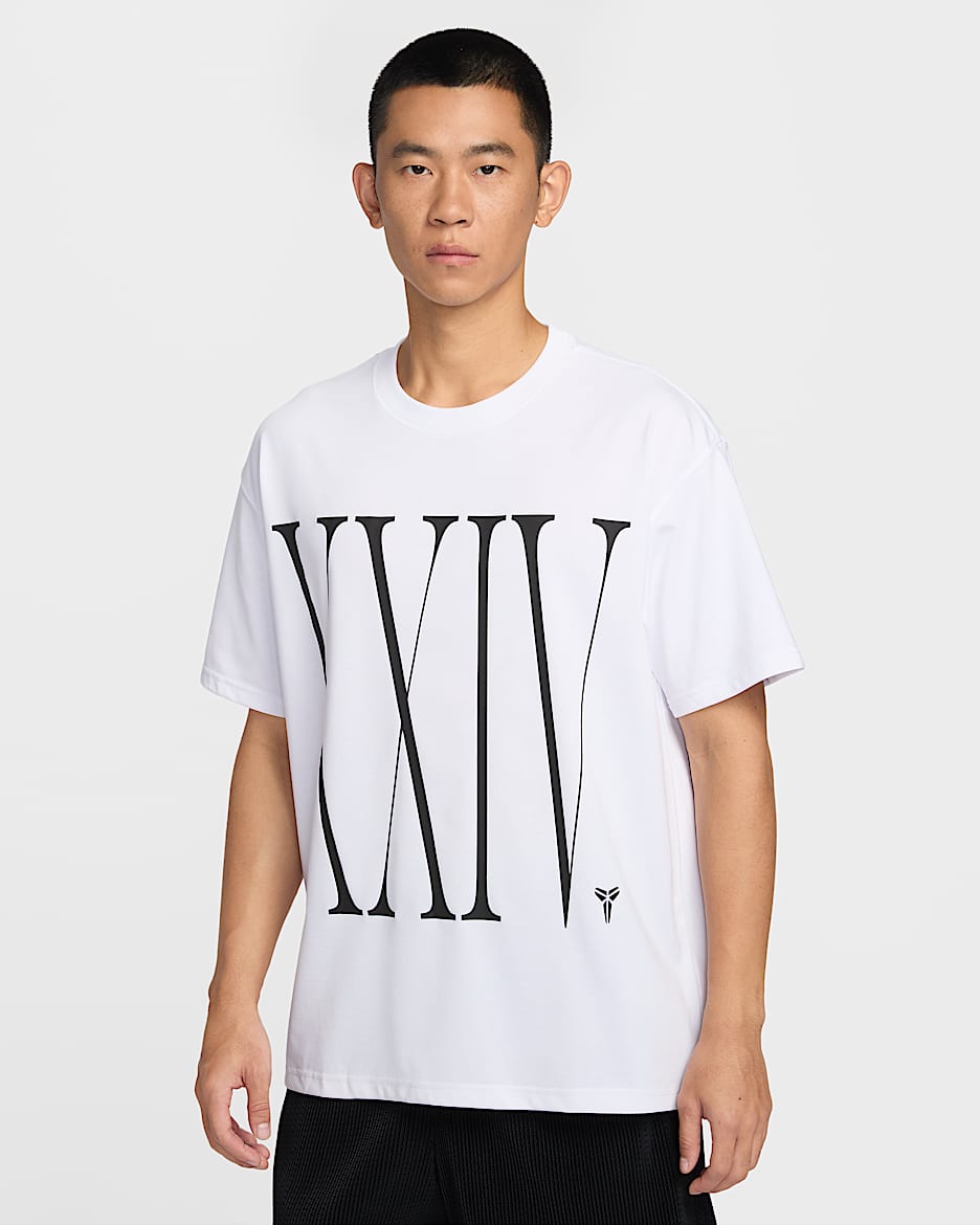 Kobe Dri-FIT 科比男子速干篮球T恤 - 白色