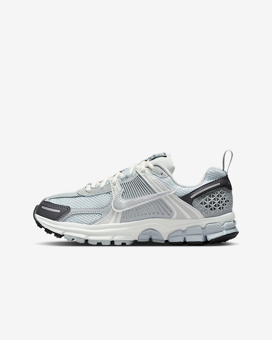 Nike Vomero 5 耐克小迈柔大童运动鞋 - 白金色/山峰白/暗灰/金属银
