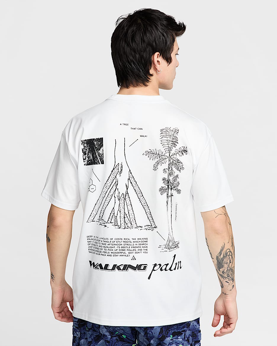 Nike ACG "Walking Tree" Dri-FIT 男子速干T恤 - 山峰白