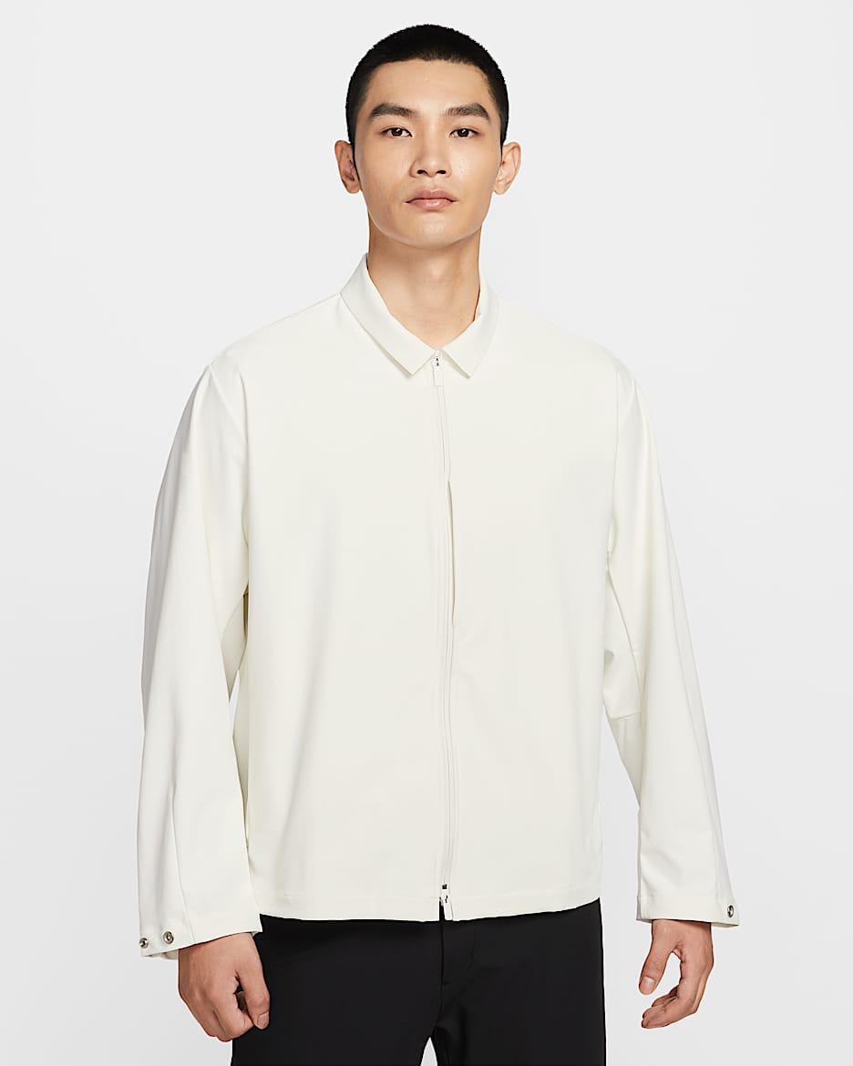 Nike 24.7 PerfectStretch Dri-FIT 男子防晒速干夹克 - 帆白/浅骨色