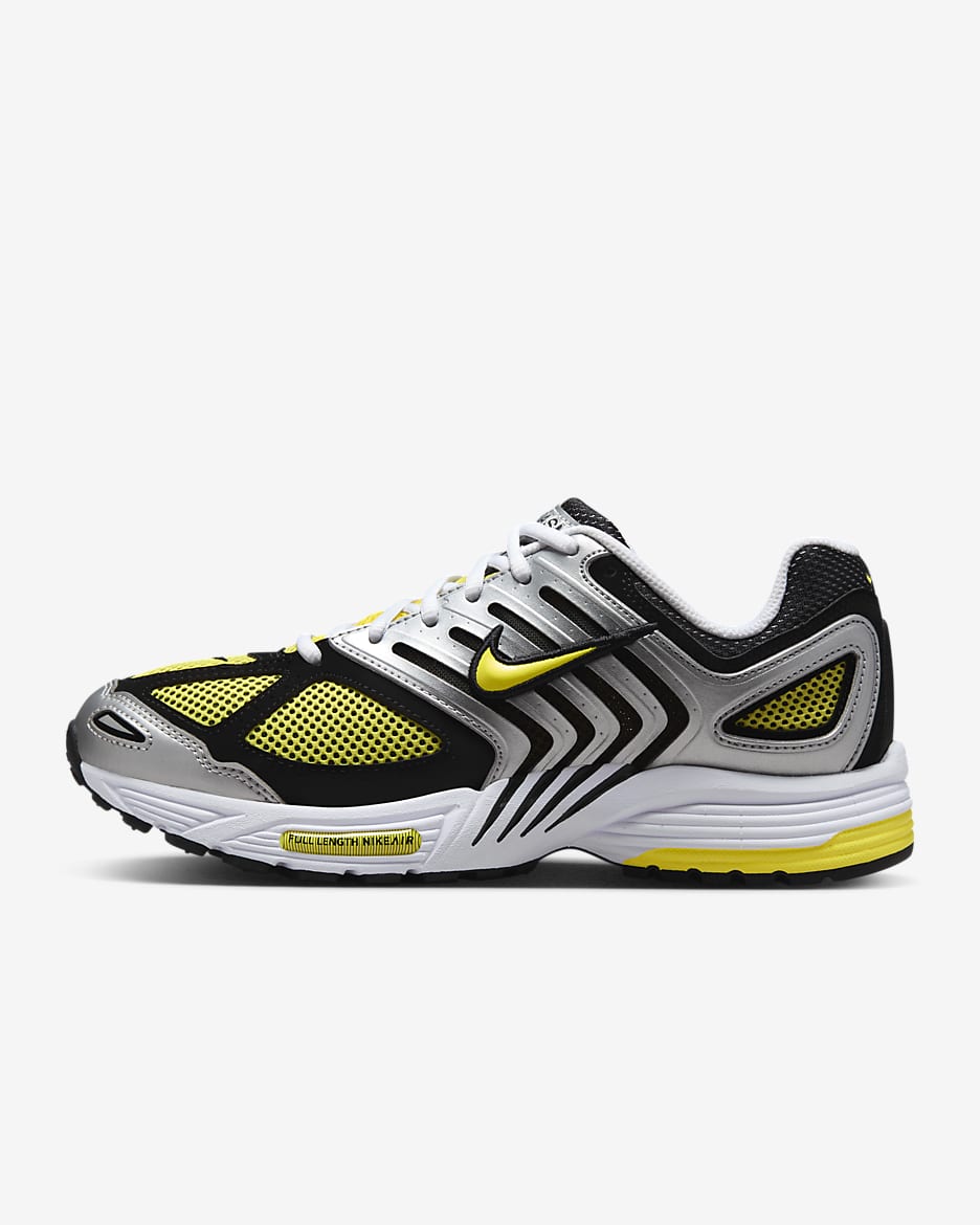 Nike Air Pegasus 2005 女子复古跑鞋风运动鞋 - 白色/金属银/黑/欧皮特黄