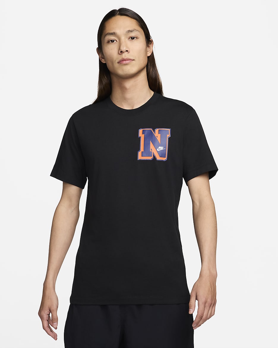 Nike Sportswear 男子复古T恤 - 黑