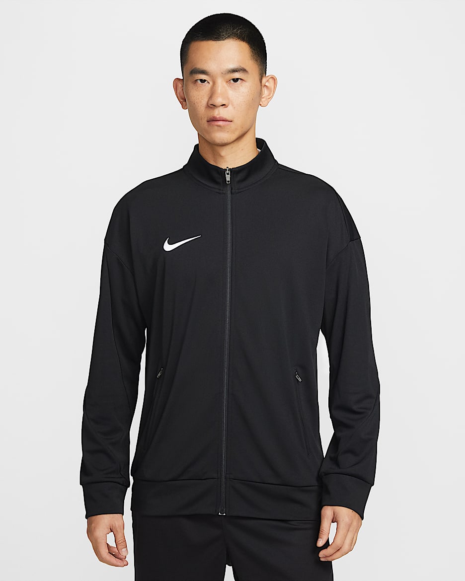 Nike Dri-FIT Academy Pro 24 男子速干运动夹克 - 黑
