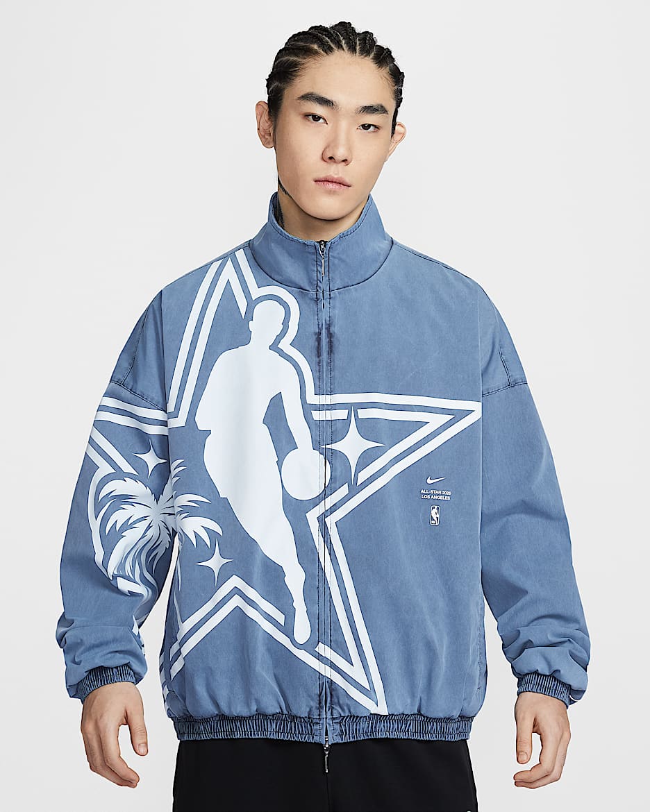 All-Star Weekend Standard Issue Nike NBA 全明星男子夹克 - 大学深蓝