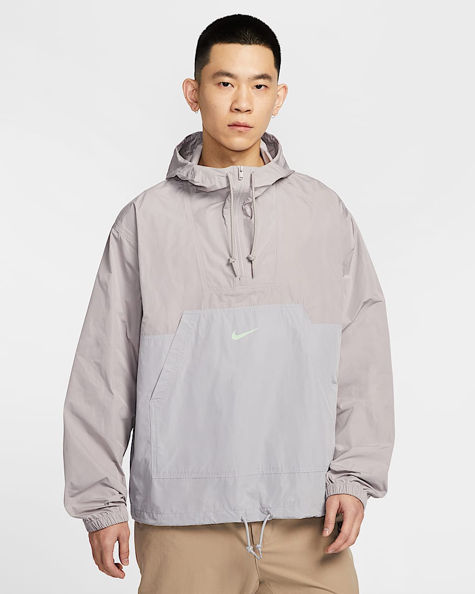 Nike Club 男子上衣 - 大学灰/浅烟灰/静谧黄瓜绿